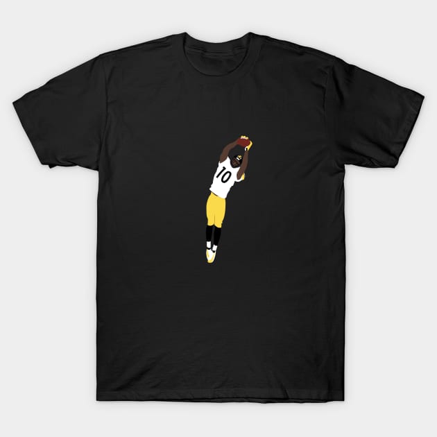 Santonio Holmes Catch T-Shirt by sofjac